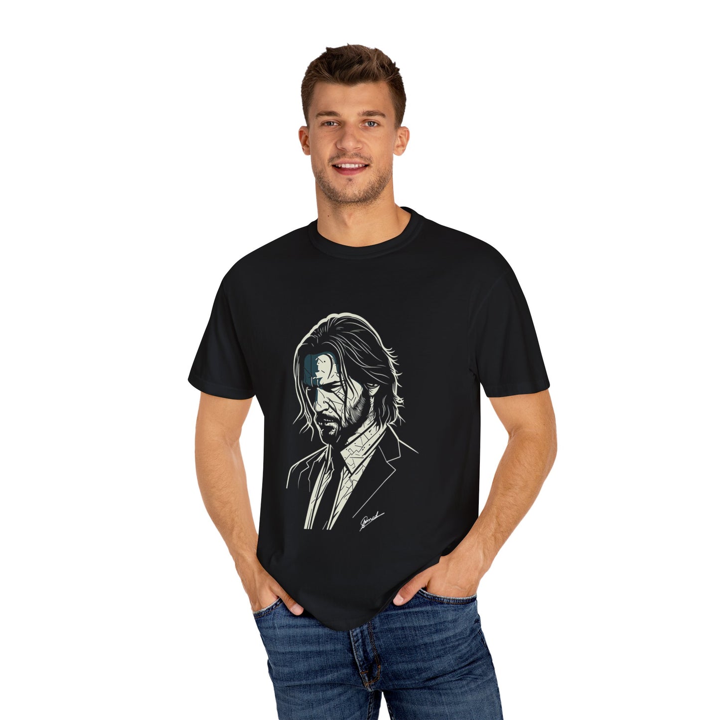 Artistic Unisex T-Shirt, Casual Wear, Graphic Tee, Gift for Fans, Trendy Apparel, Fashion Statement, Unique Design