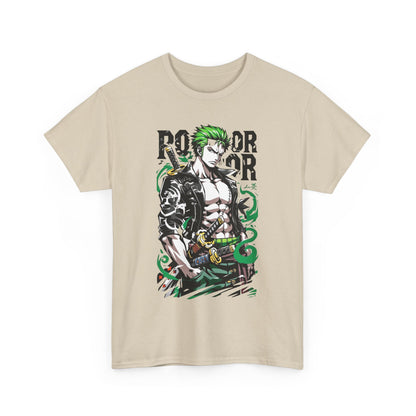 Anime-Inspired Unisex Heavy Cotton Tee, Graphic Tee, Manga Shirt, Gift for Fans, Streetwear Style, Casual Attire